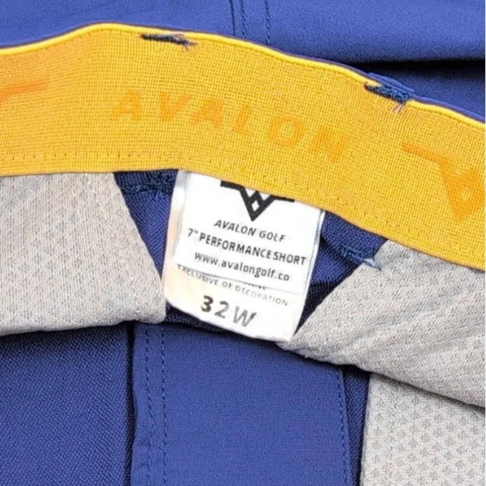 Avalon Golf Performance Short Mens 32 7